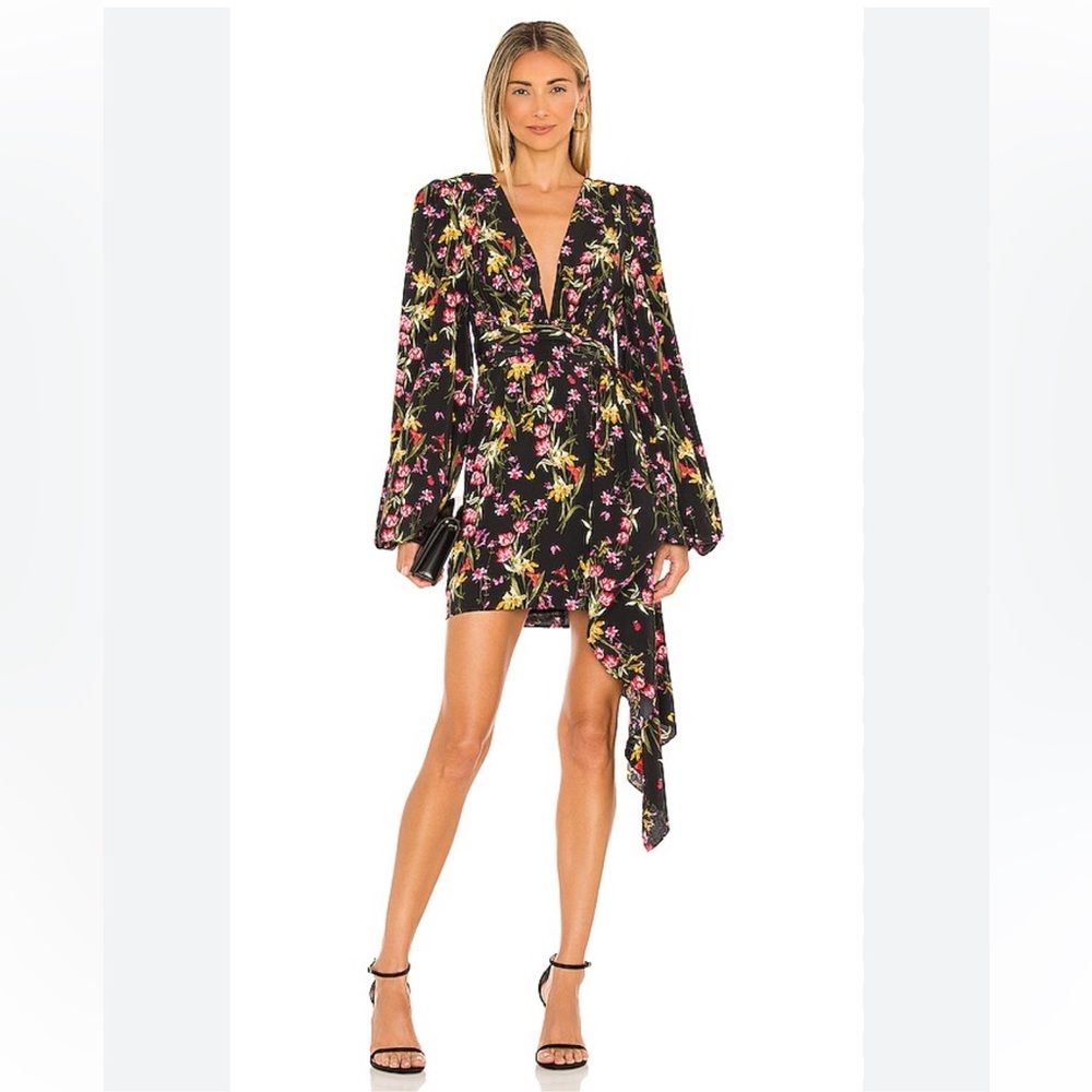 Katie May floral sleepless nights dress- medium